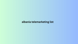 albania telemarketing list