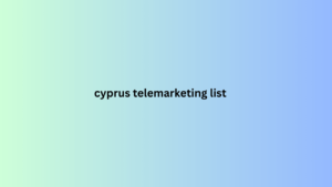 cyprus telemarketing list