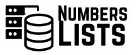 Numbers Lists