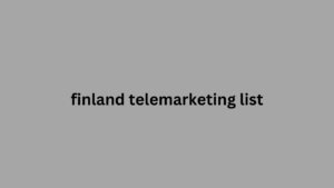 finland telemarketing list 